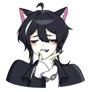 Sticker Рен by @stikeru7777 - 2