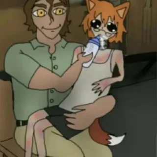 Стикер УААААААА..А..ЕБЕМ ВМЕСТЕ РЕНА)0))) - 6