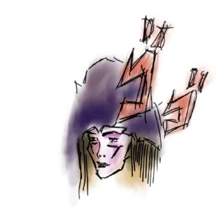 Sticker Рената Литвинова — как смысл моей жизни - 1