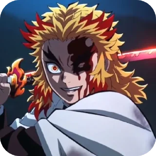 Sticker Ренгоку ✨ - 3