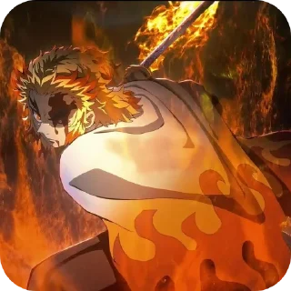 Sticker Ренгоку ✨ - 10