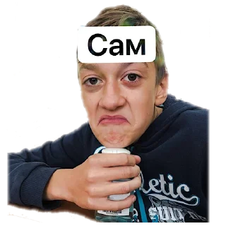 Sticker Сам - 5