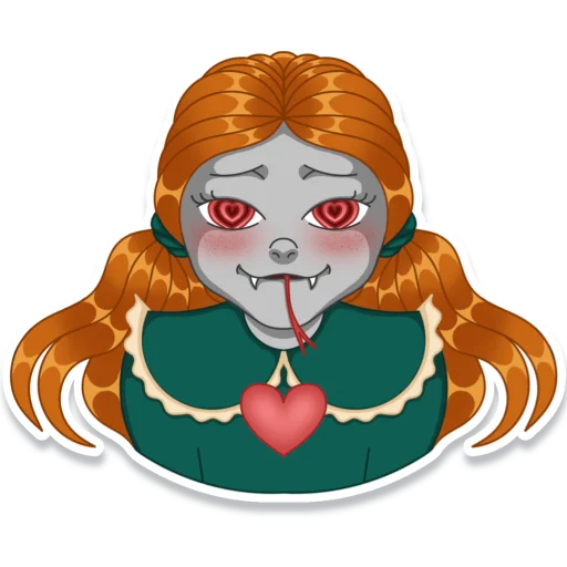 Sticker Рептилия Венди - 9