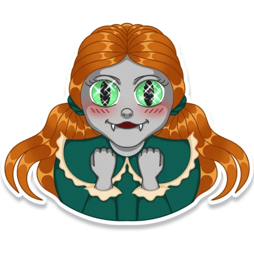 Sticker Рептилия Венди - 1