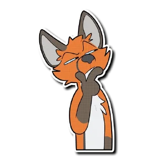 Sticker Rex the Fox - 6