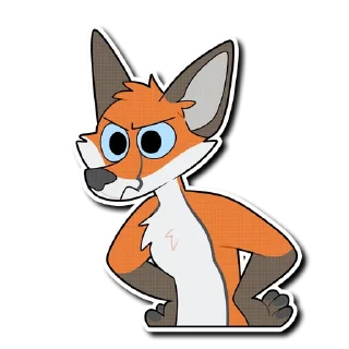 Sticker Rex the Fox - 8