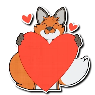 Sticker Rex the Fox - 7