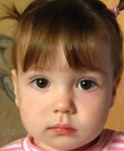 person toddler human face