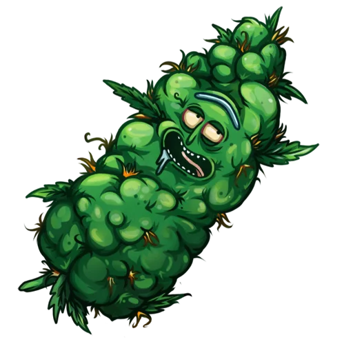 Sticker Rick and Morty 420 - 7