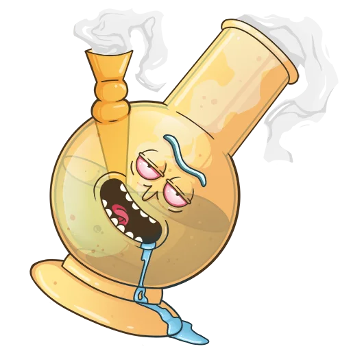 Sticker Rick and Morty 420 - 6