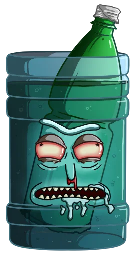 Sticker Rick and Morty 420 - 5