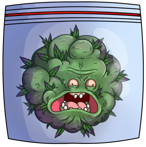 Sticker Rick and Morty 420 - 2