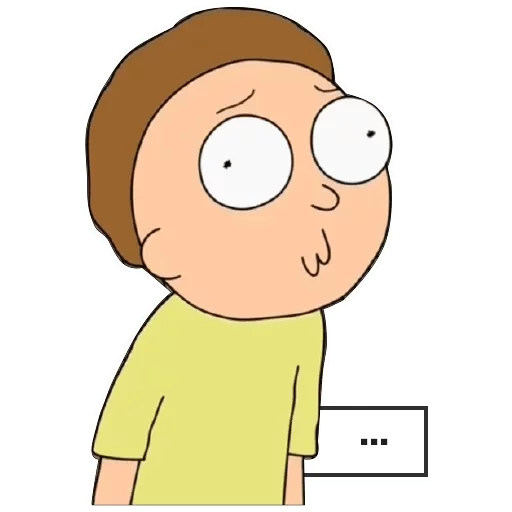 Sticker Рик и Морти @r1ckandm0rty - 7
