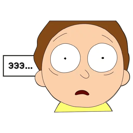 Sticker Рик и Морти @r1ckandm0rty - 3