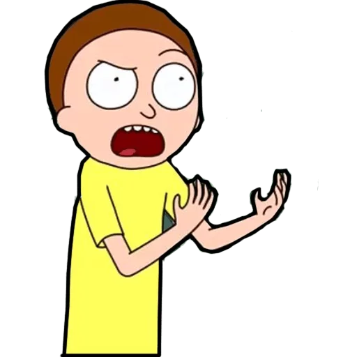 Sticker Рик и Морти @r1ckandm0rty - 2