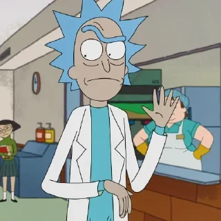 Sticker Rick And Morty @stickersb2b - 8