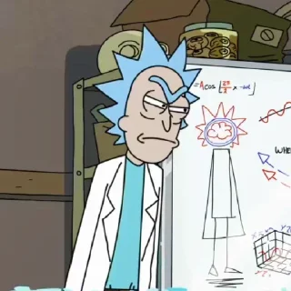 Sticker Rick And Morty @stickersb2b - 5