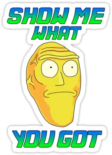 Sticker RickandMortySPACK - 1