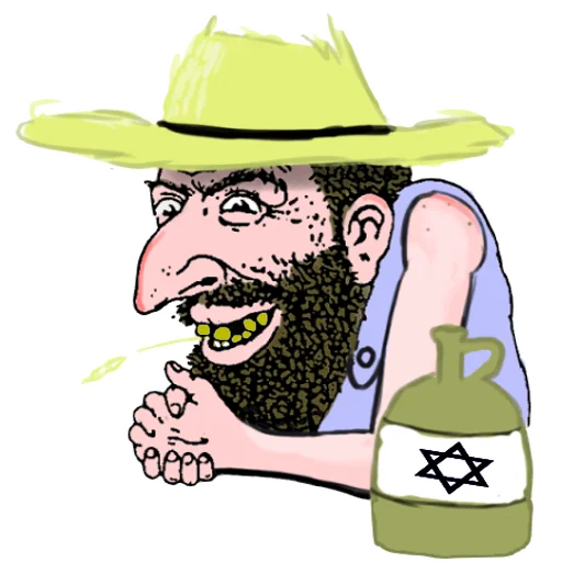 Sticker crickets_kikes_leftfacing - 2