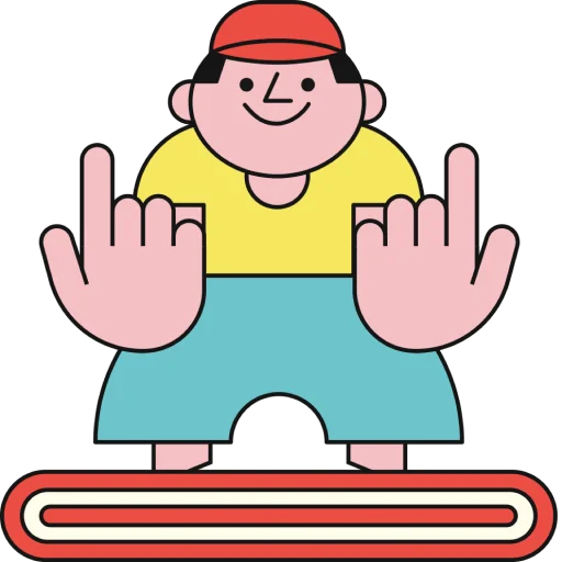 Стикер RideTaDa - 1