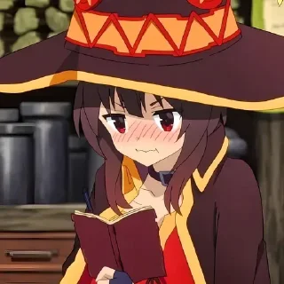 Стикер Коносуба @anime_stickerr - 5