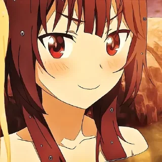 Стикер Коносуба @anime_stickerr - 10