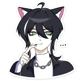 Стикер Рен @vkspoilertg - 8