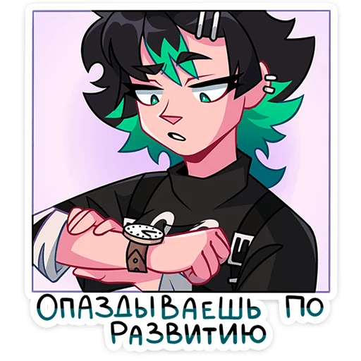 Sticker RikaNyasticks - 1