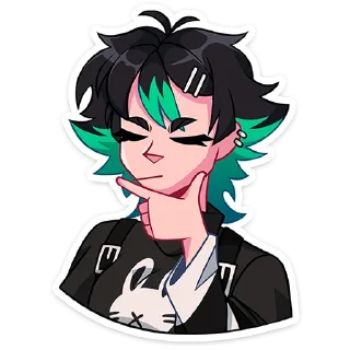 Стикер Рика @Nyasticks - 1