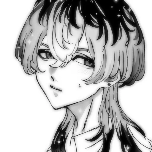 эскиз иллюстрация человеческое лицо