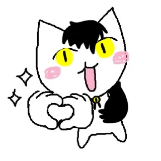 Стикер 【 Раер котик!! 】 - 7