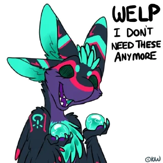 Стикер RitualNeo's Stickers by Felis Breaded Cat - 2