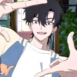 Стикер Агенты времени @anime_stickerr - 1