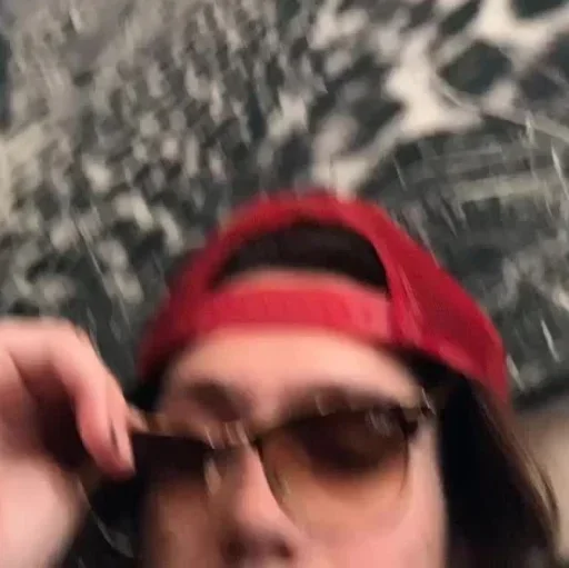 person human face glasses