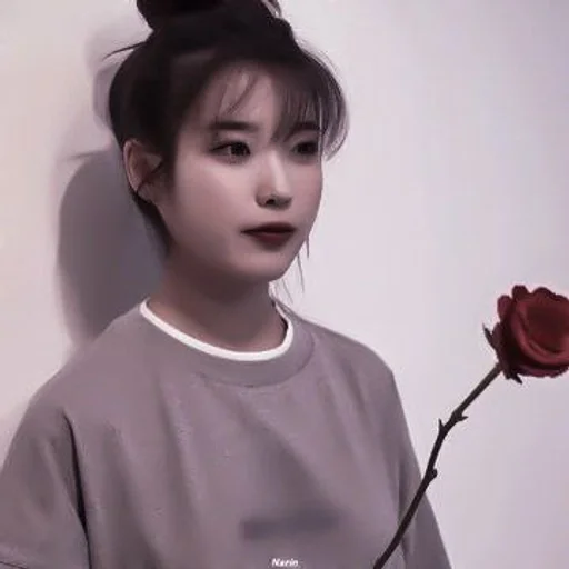 Sticker #mood IU @welihel :: @fStikBot - 9