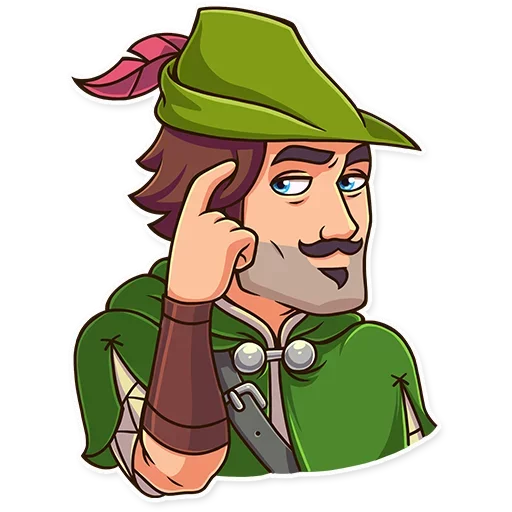 Sticker Robin Hood :: @TgSticker - 4