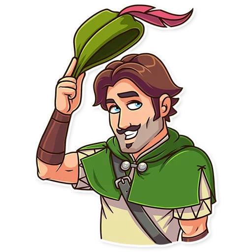Sticker Robin Hood :: @TgSticker - 3