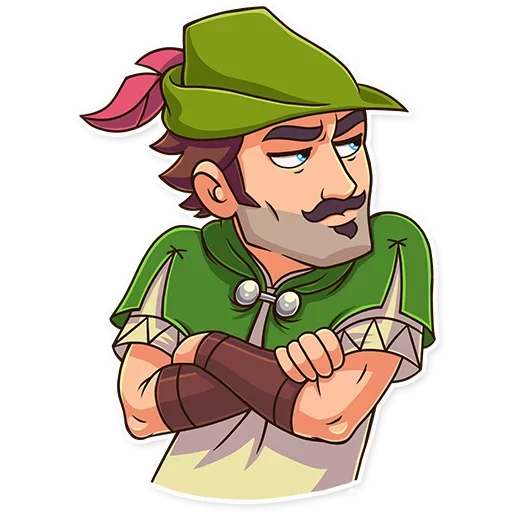 Sticker Robin Hood :: @TgSticker - 2