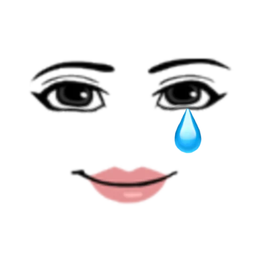 Стикер RobloxFace - 1