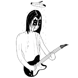 Sticker Rock'n'roll - 10