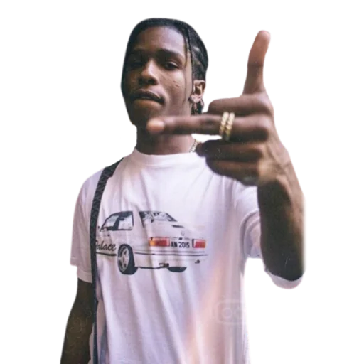 Стикер RockyAsapStickers - 1