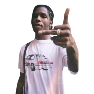 Sticker ASAP Rocky @DXXMSHXXPDEBIL - 3