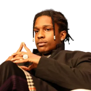 Sticker ASAP Rocky @DXXMSHXXPDEBIL - 2