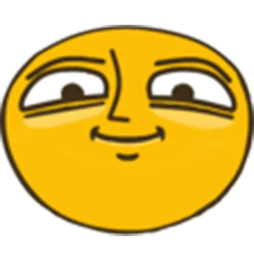 smile yellow cartoon