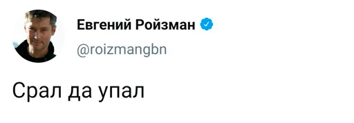 Стикер Реплаи Ройзмана - 7