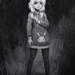 Стикер Ролка по зайчику офиц стикеры - 8