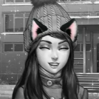 Стикер Ролка по зайчику офиц. стикеры - 3