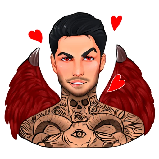 RomanceClub by @julianevart - человеческое лицо