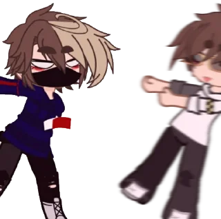 Стикер Чернота и Ромашка)) - 10