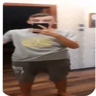 Человек одежда зеркало